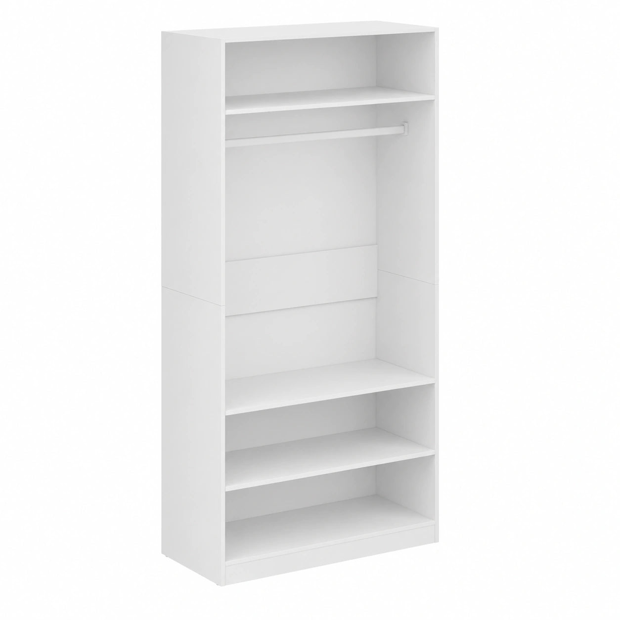 Kleiderschrank – 100 × 50 × 200 cm, aus Holzwerkstoff