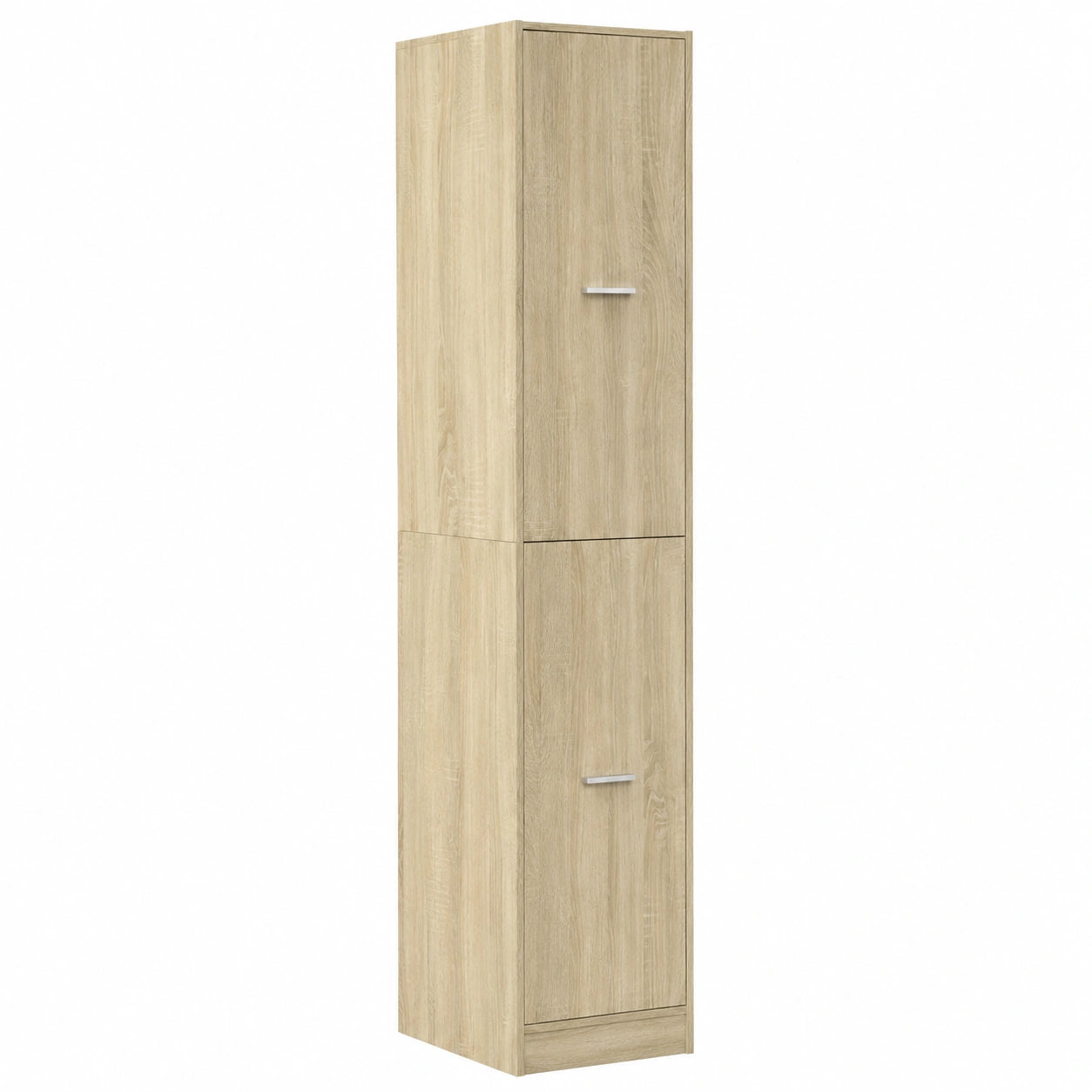 Schrank – 30 × 41 × 174,5 cm, mit Schubladen, aus Eichenholz, Sonoma-Eiche