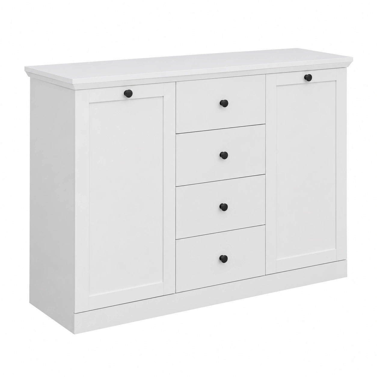 Sideboard – 119 × 88 × 41 cm, Landhausstil, mit Schubladen