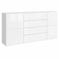 Sideboard – 166 × 72 × 35 cm, mit Schubladen, mit mehreren Türen