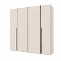 Kleiderschrank – moderner Stil, mit mehreren Türen, aus Holzwerkstoff