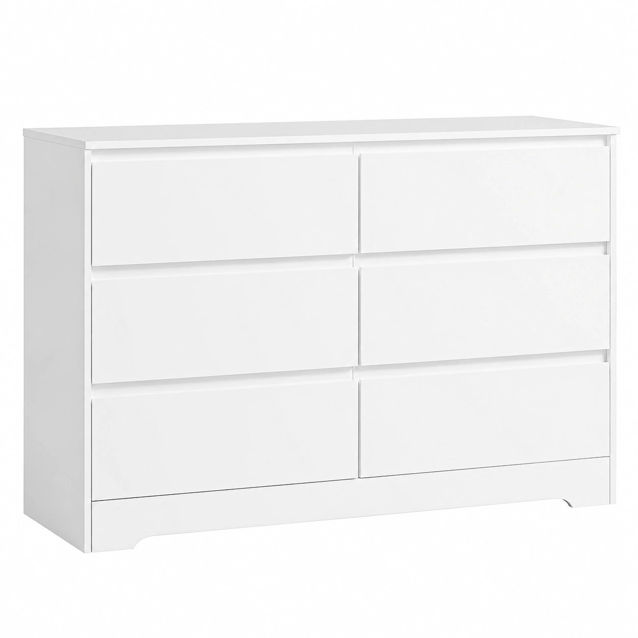 Kommode – 120 × 40 × 82 cm, mit Schubladen, aus MDF