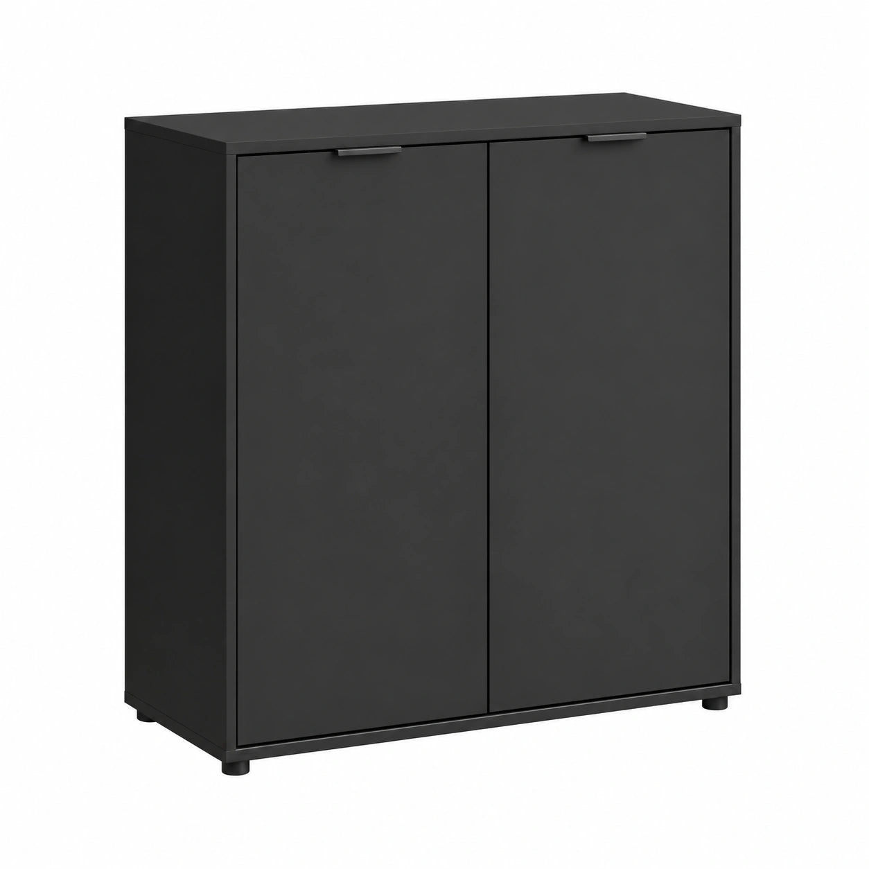 Kommode – 92 × 88 cm, Schwarz