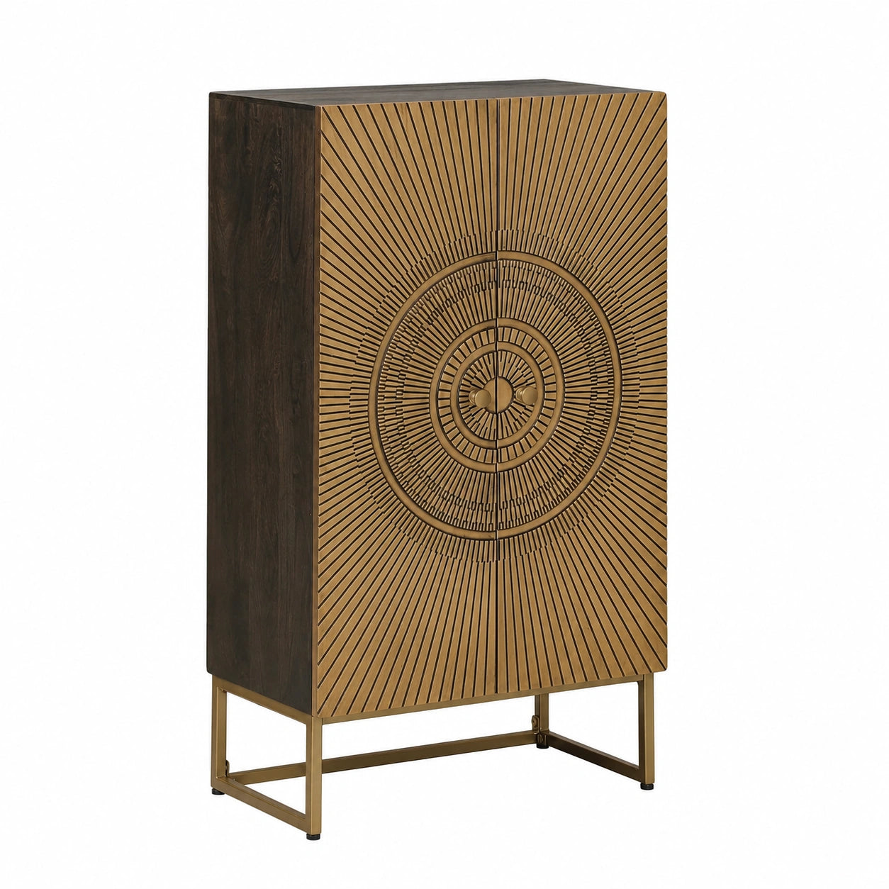 Highboard – 53,5 × 30 × 95 cm, moderner Stil, rechteckige Form
